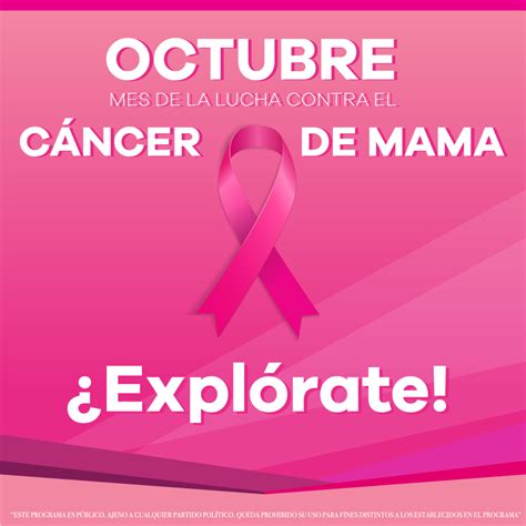 Octubre Mes De La Lucha Contra El Cáncer De Mama Lucha Contra El