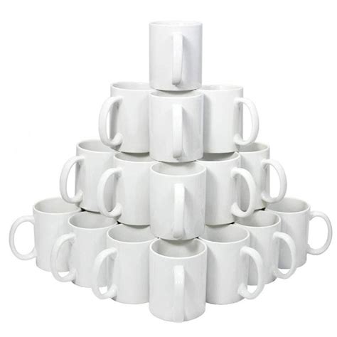 Plain Grade A White Ceramic Mugs For Ting Sizedimension 11 Oz Rs