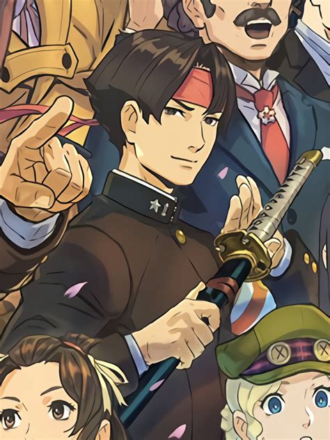 Daily Asougi 🐍 On Twitter Ace Attorney 20th Anniversary Illustration