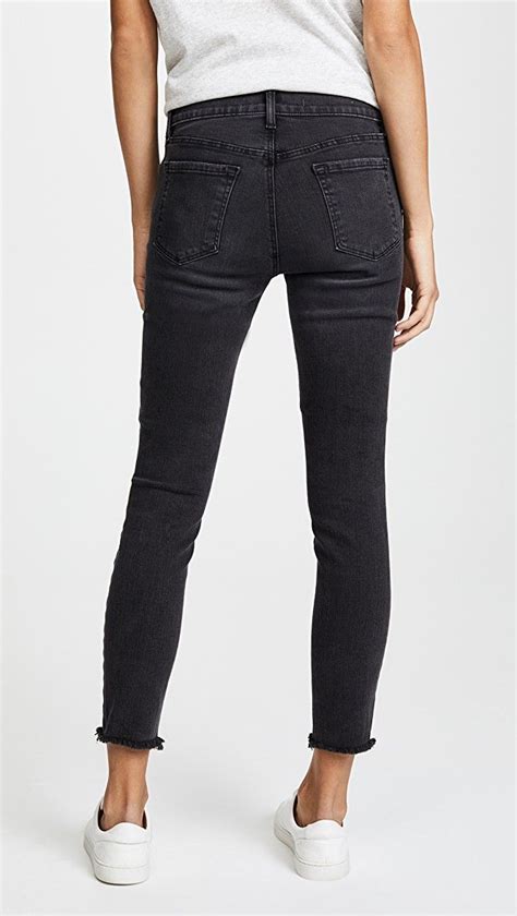 J Brand Photo Ready Cropped Mid Rise Skinny Jeans Mid Rise Skinny