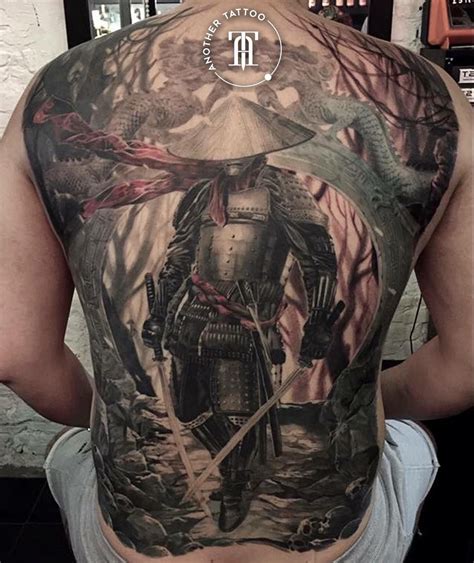 update more than 67 samurai back tattoos best in cdgdbentre