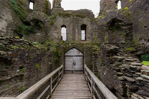 Caerphilly Castle Interior Of West Gatehouse By Cyclicalcore On