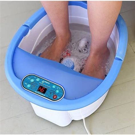 Ivation Foot Spa Massager Heated Bath Automatic Massage Rollers Vi