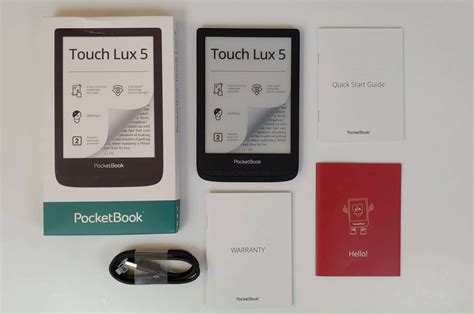 Unboxing The New Pocketbook Touch Lux 5 Good E Reader