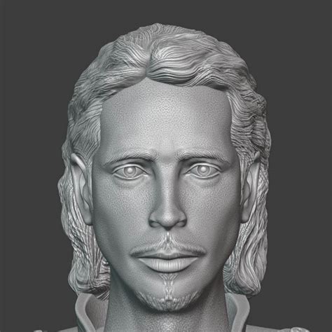 Stl File Chris Cornell Soundgarden Audioslave・model To Download And 3d Print・cults