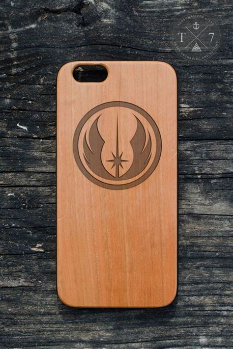 Star Wars Jedi Wooden Iphone 5 5s Iphone 6 Case Geek Walnut