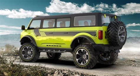 “cab Forward” Ford Bronco Looks Like An Adventure Van We Dont Need But