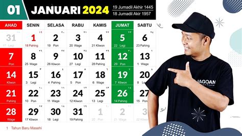 Kalender Tahun 2024 Indonesia