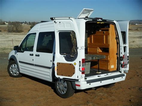 Ford Transit Connect Camper Camping Travel Insp Pinterest