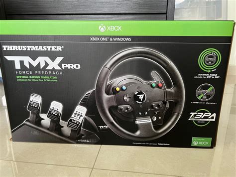 Thrustmaster Tmx Pro Racing Wheel Video Gaming Gaming Accessories