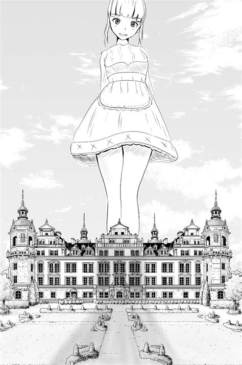 Aki あき 巨大娘 縮小娘 On Twitter Giantess From The Old Days 歴史上の巨大娘