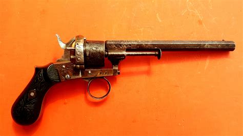 7mm Single Action Pinfire Revolver With Ring Trigger Sold