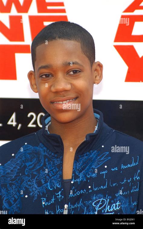 Tyler James Williams Los Angeles Premiere Of Are We Done Yet Held At