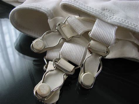 1960s Milady White Knit Corselette~foundation Girdle~bullet Bra~garters~34 B Ebay