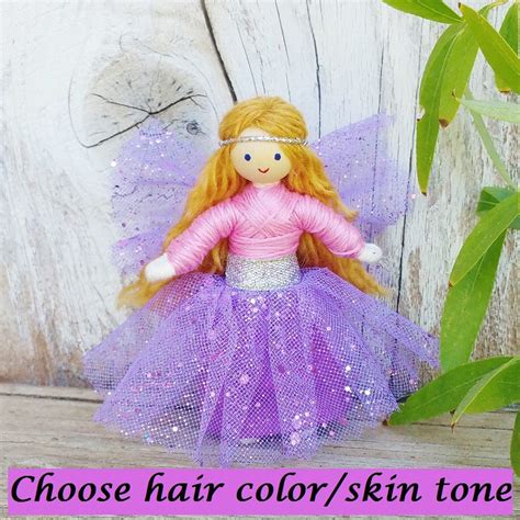 Miniature Flower Fairy Doll Handmade In The Usa Wildflower Toys