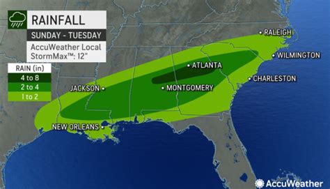 Threats Of Severe Weather Flash Flooding Persist For The Southeast