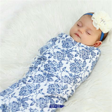 Baby Girl Swaddle Blankets Floral Baby Swaddle Blanket