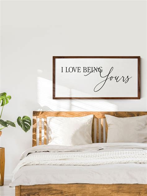 Wood Framed Signs Smallwoods Wall Decor Bedroom Wood Frame Sign