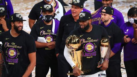 La Lakers Win 17th Nba Championship Title After Beating Miami Heat