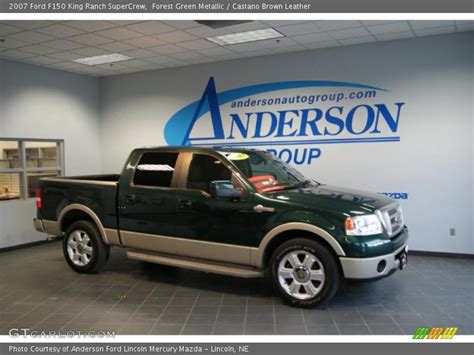 2007 Ford F150 King Ranch Supercrew In Forest Green Metallic Photo No