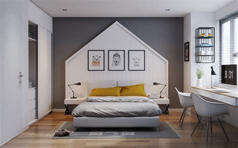 17 Loft Style Bedroom Designs Ideas Design Trends Premium Psd