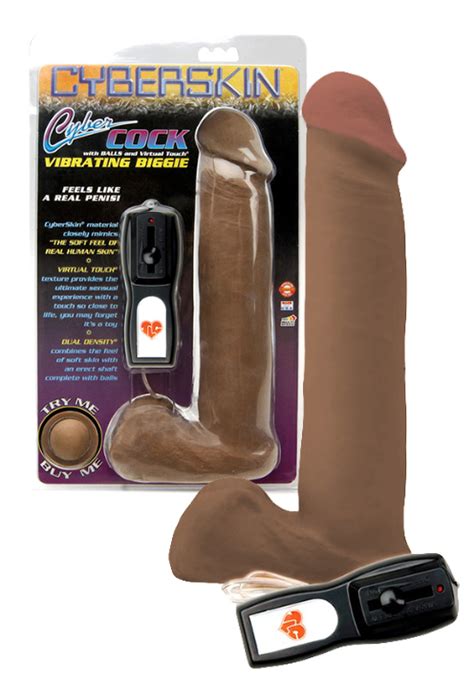 Cyberskin Cyber Cock Vibrating Biggie With Balls Sur Poppers Shop