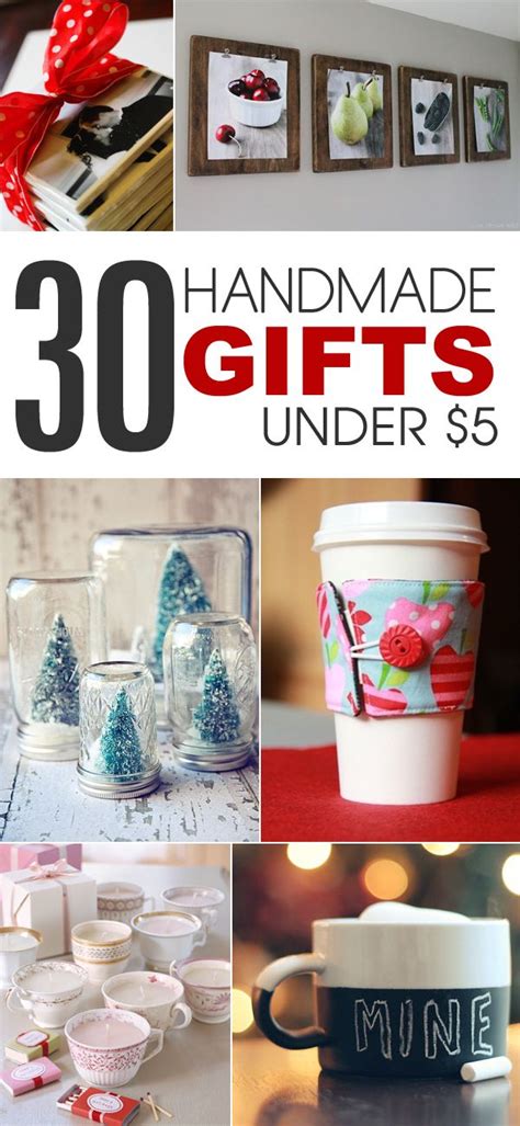 30 Handmade Gift Ideas To Make For Under 5 Easy Homemade Gifts Easy