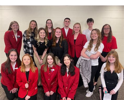 Fccla Earns Awards Leadership Roles At Region 5 Grayson County High