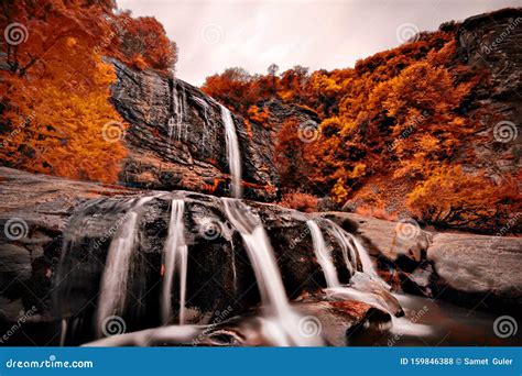 Suuctu Waterfall In Turkey Bursa Stock Photo Image Of Fall Outdoor