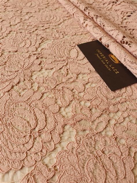 Nude Guipure Lace Fabric Guipure Lace Lace Fabric From Imperiallace Com
