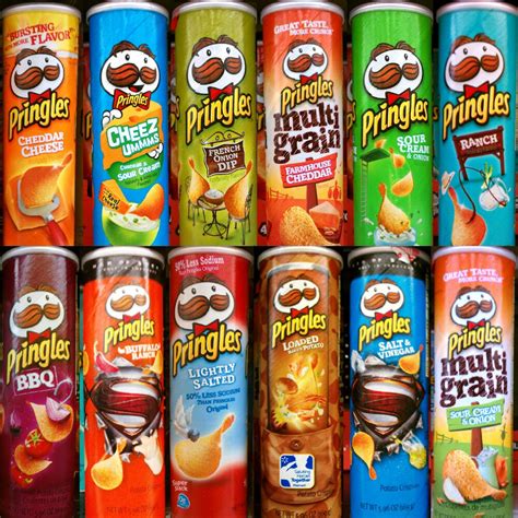 Pringles Super Stack Cans Potato Crisps Chips 2 Pack
