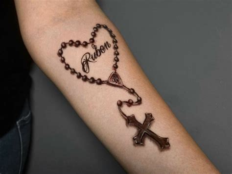 Rosary Bead Tattoo Ideas Designs And Meanings Tatring Vlr Eng Br
