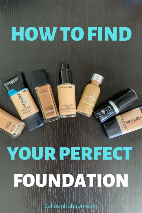 How To Find Your Perfect Foundation Match How To Match Foundation