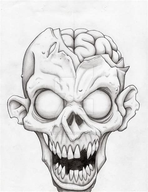 Image Result For Zombie Drawing Zombie Drawings Scary Drawings