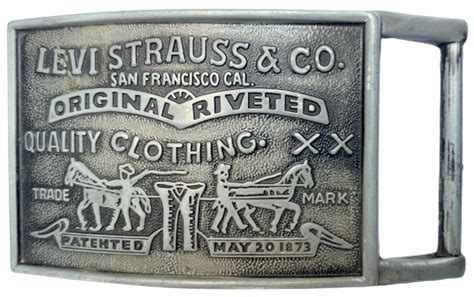 Levi Strauss Belt Buckle Jean Casual Leather Belts Buckle My Belt