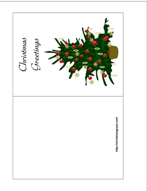 Printable Christmas Cards Templates