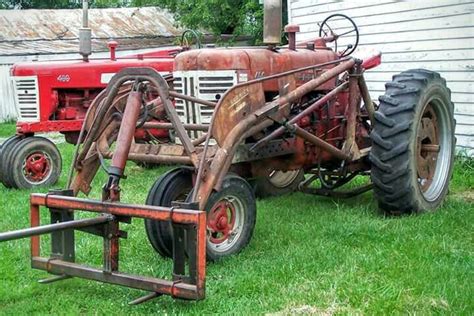 Farmall 400 With A 33a Loader International Harvester Tractors
