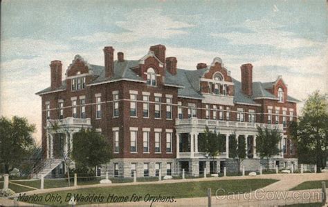 Every marion county citizen is required by law to file an annual personal property assessment as of the first day of july of each year. B. Waddels Home for Orphans Marion, OH Postcard