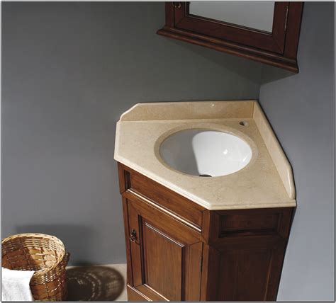 Corner Vanity With Sink For Bathroom Sink And Faucets Home