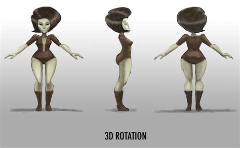 Character Action Poses And D Rotation Raquel Martinez Designs