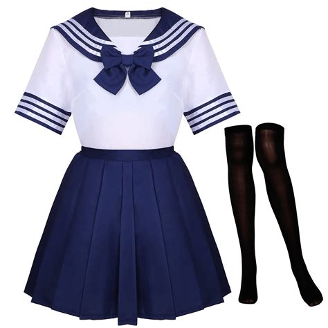 Buy Classic Japanese Babe Uniform Dress Cosplay Girl JK Uniform Japan Anime Girl Suit Costume