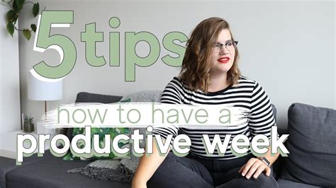 Tips For Having A Productive Week Sunday Night Routine Youtube