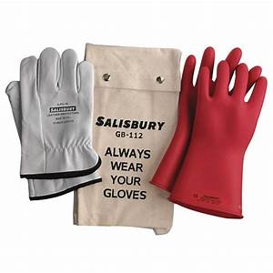 Salisbury Gk011r 9h Lineman Glove Kit Class 0 1000v Rated 11 Inch