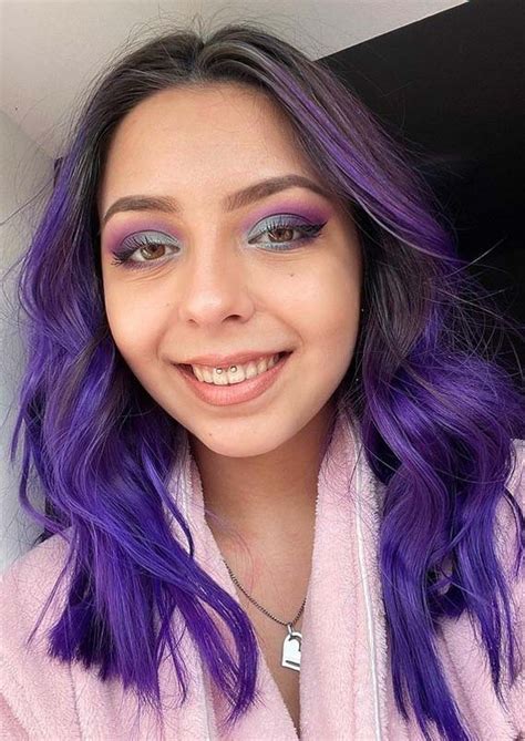 Fresh Purple Hair Color Trends To Show Off In 2021 Stylesmod