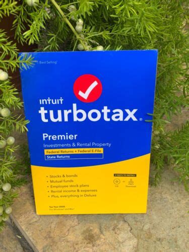 Turbotax Premier Investments Rental Property Federal E File