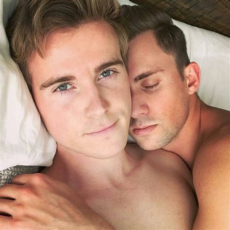 Gay GIF Couple Bed