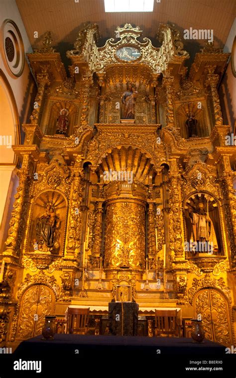 Golden Altar At Iglesia De San José Hi Res Stock Photography And Images