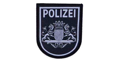 Abzeichen Polizei Bremen Tarn Gewebt Gunfinder