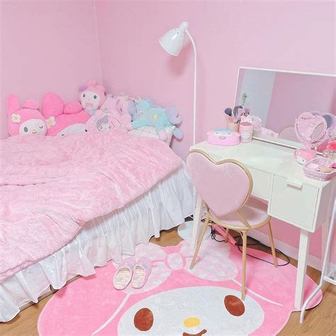 Kawaii Bedroom Sanrio Room Decor Cute Bedroom Ideas Room Ideas