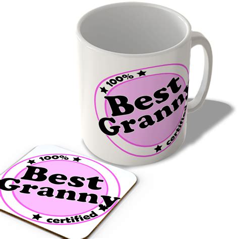 Best Granny Mug And Coaster Set Mcmug